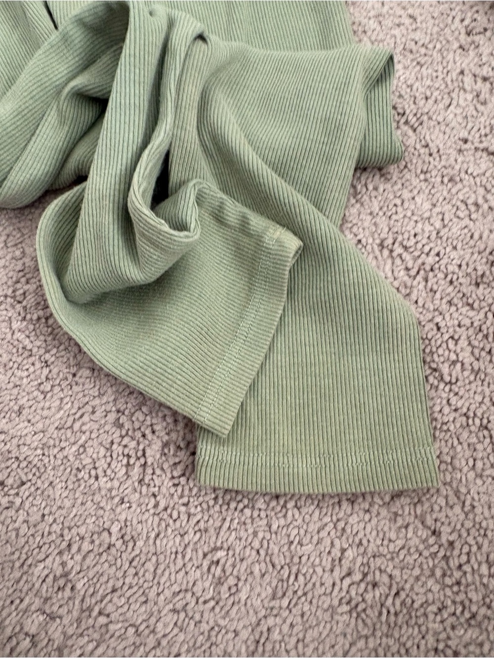 Groceries Ribbed Soft Legging In Carrot Tops Large - Picture 11 of 14